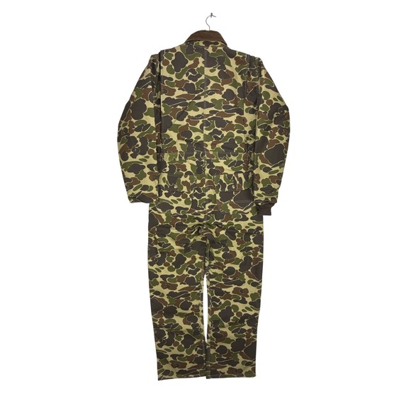 Vintage Carhartt Camo Coveralls Jumpsuit Mens 38 Tall RQ103 NWT NOS - Picture 2 of 16